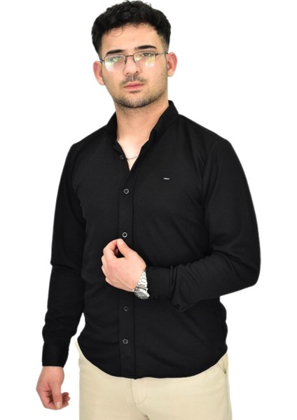 Erkek Likralı Spor Silim Fit Gömlek BGL-ST04331 fiyatları