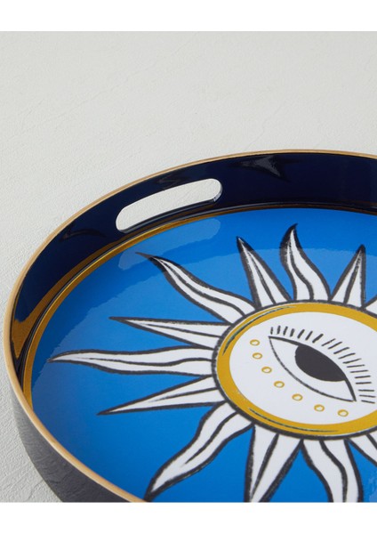 Talisman Sunny Pp Tepsi 33 cm Mavi
