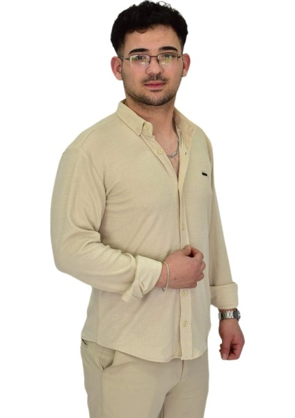 Erkek Likralı Spor Silim Fit Gömlek BGL-ST04333 modelleri