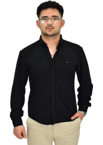 Erkek Likralı Spor Silim Fit Gömlek BGL-ST04333