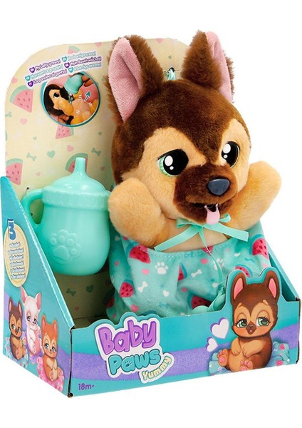 BAW03200 Baby Paws Yummy German Shepherd 18 cm Peluş