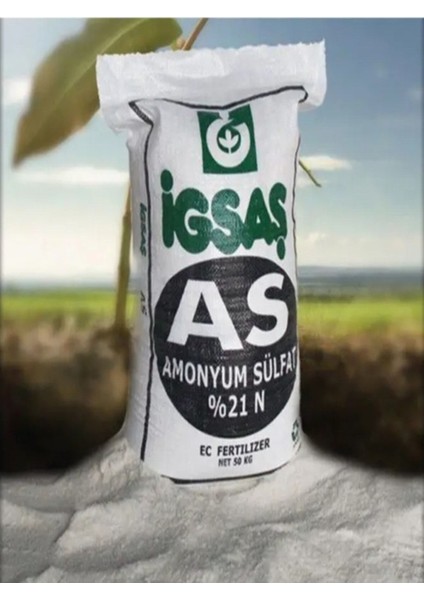 20 kg Amonyum Sülfat Şeker Gübresi Çim Gübresi