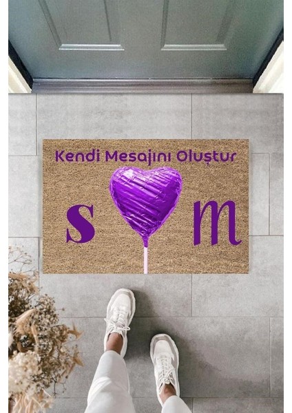 Dijital Baskı Kişiye Özel Iç Kapı Dekorasyon Paspas PS11230