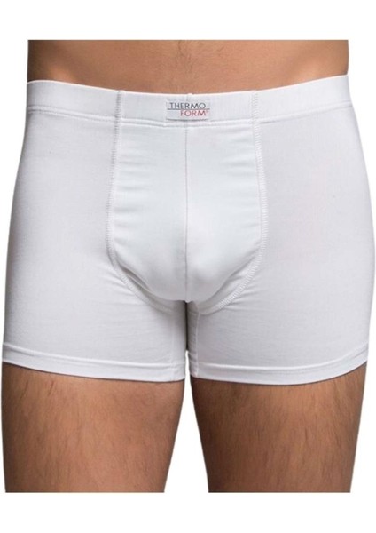 Microfiber Erkek Boxer Short - Thermoform - Beyaz S