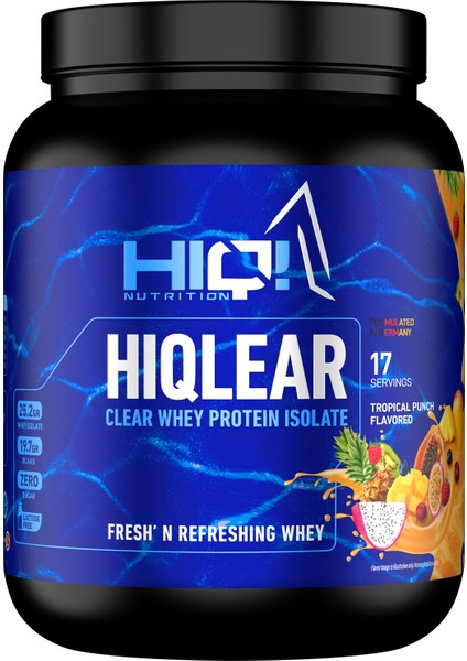 Hiqlear 510 gr Tropıcal Punch Flavored