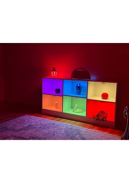 Spot Lamba, Benzersiz Çok Renkli , Bluetooth, Echo ''aleksa'' Özelikli. 68-85 mm