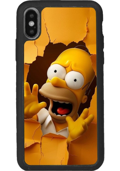 Apple iPhone Xs Max Mat Siyah Uyumlu Kılıf – Yumuşak Silikon, Koruyucu, Şok Emici Kapak