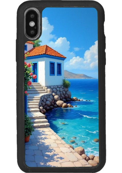 Apple iPhone Xs Max Mat Siyah Uyumlu Kılıf – Yumuşak Silikon, Koruyucu, Şok Emici Kapak