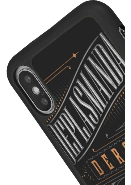 Apple iPhone Xs Max Mat Siyah Uyumlu Kılıf – Yumuşak Silikon, Koruyucu, Şok Emici Kapak