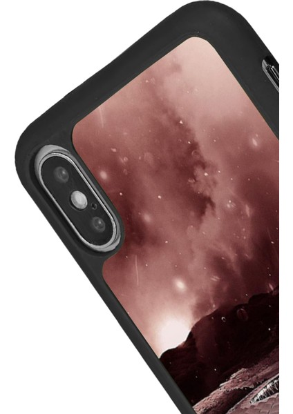 Apple iPhone Xs Max Mat Siyah Uyumlu Kılıf – Yumuşak Silikon, Koruyucu, Şok Emici Kapak