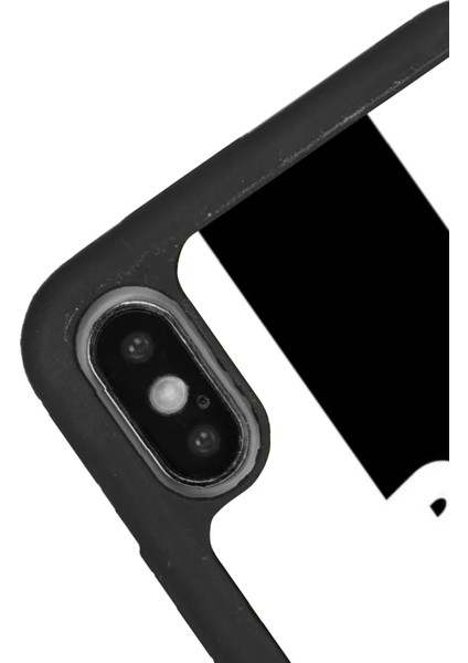 Apple iPhone Xs Max Mat Siyah Uyumlu Kılıf – Yumuşak Silikon, Koruyucu, Şok Emici Kapak