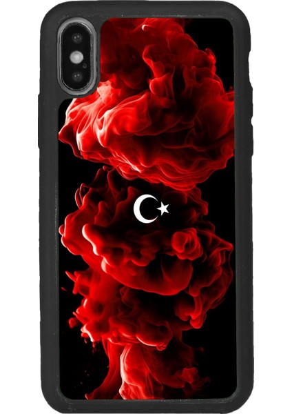 Apple iPhone Xs Max Mat Siyah Uyumlu Kılıf – Yumuşak Silikon, Koruyucu, Şok Emici Kapak