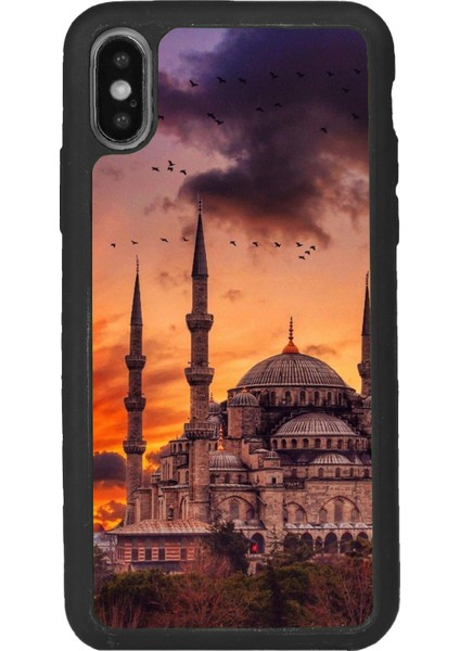 Apple iPhone Xs Max Mat Siyah Uyumlu Kılıf – Yumuşak Silikon, Koruyucu, Şok Emici Kapak