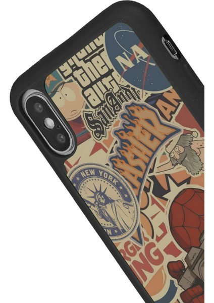 Apple iPhone Xs Max Mat Siyah Uyumlu Kılıf – Yumuşak Silikon, Koruyucu, Şok Emici Kapak