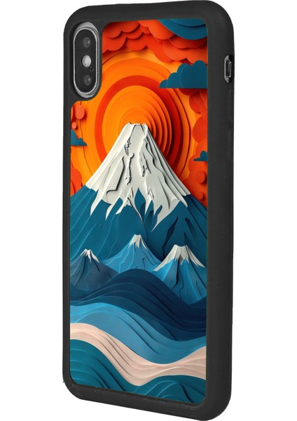 Apple iPhone Xs Max Mat Siyah Uyumlu Kılıf – Yumuşak Silikon, Koruyucu, Şok Emici Kapak