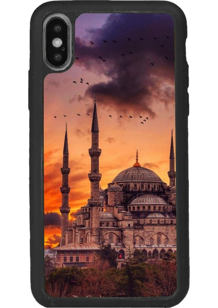 Apple iPhone Xs Max Mat Siyah Uyumlu Kılıf – Yumuşak Silikon, Koruyucu, Şok Emici Kapak