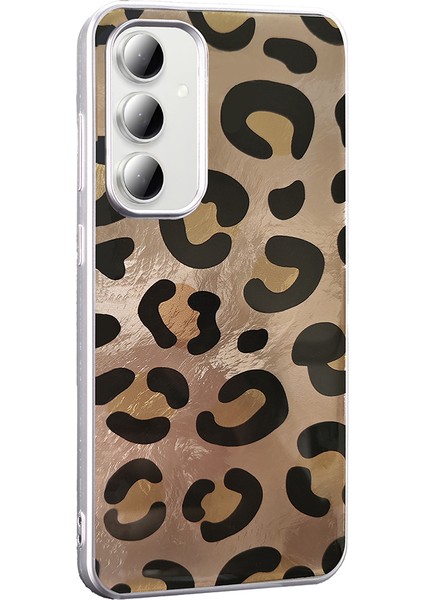 Samsung Galaxy A25 Kılıf Kamera Kısmı Çıkıntı Geometrik Kurdele Leoapar Desenli Estetik Kapak fiyatları