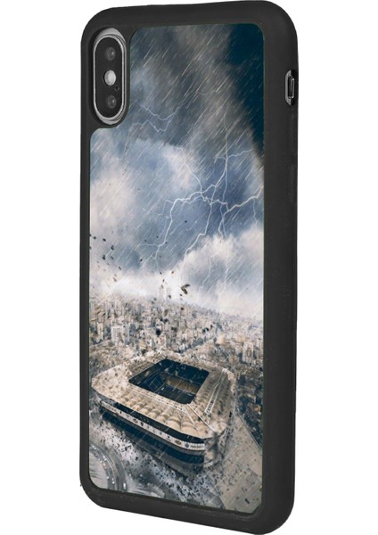 Apple iPhone Xs Max Mat Siyah Uyumlu Kılıf – Yumuşak Silikon, Koruyucu, Şok Emici Kapak