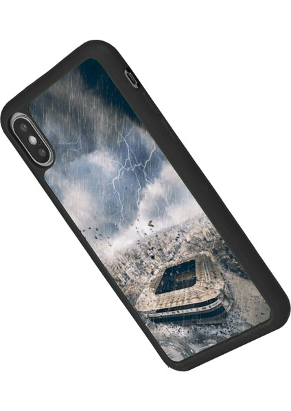 Apple iPhone Xs Max Mat Siyah Uyumlu Kılıf – Yumuşak Silikon, Koruyucu, Şok Emici Kapak