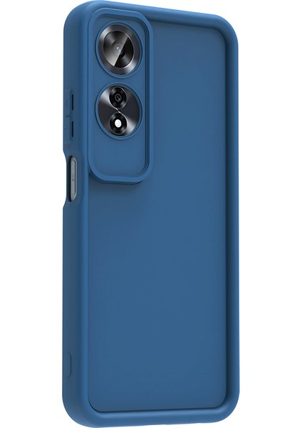 Oppo A60 Uyumlu Kılıf Kamera Korumalı Kenarları Şişkin Yumuşak Şık Slikon Kapak