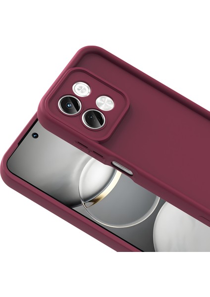 Tecno Spark 30 4g Uyumlu Kılıf Kamera Korumalı Kenarları Şişkin Yumuşak Şık Slikon Kapak