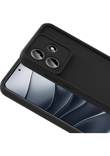 Xiaomi Redmi Note 14 Uyumlu Kılıf Kamera Korumalı Kenarları Şişkin Yumuşak Şık Slikon Kapak modelleri
