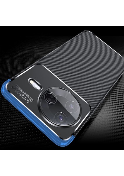 Xiaomi Poco F7 Pro Uyumlu Kılıf Karbon Görünümlü Kamera Koruyculu Mat Kaymaz Slikon Kapak indirimleri
