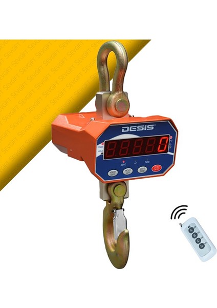 Desis Ocs-A Dijital Vinç Baskülü 5 Ton