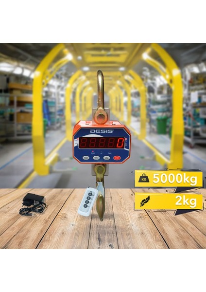 Desis Ocs-A Dijital Vinç Baskülü 5 Ton fiyatları