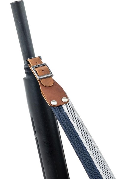 Askı Kayışı - Savage - 3.5 Cm Kolon - Beyaz/Lacivert fiyatları