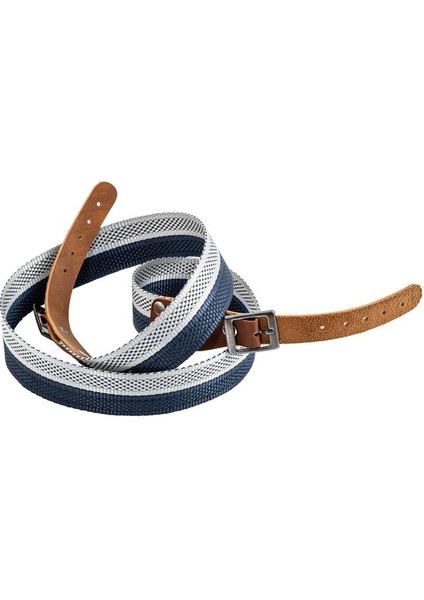 Askı Kayışı - Savage - 3.5 Cm Kolon - Beyaz/Lacivert indirimleri