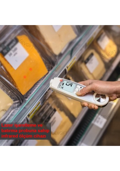 Testo 104 Ir Bt Akıllı Lazerli ve Problu Gıda Termometresi modelleri