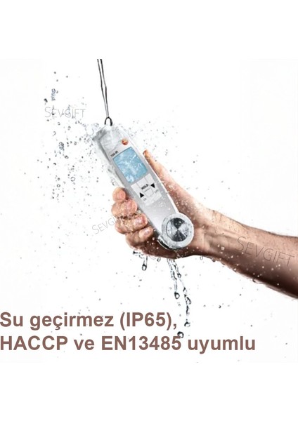 Testo 104 Ir Bt Akıllı Lazerli ve Problu Gıda Termometresi fırsatları