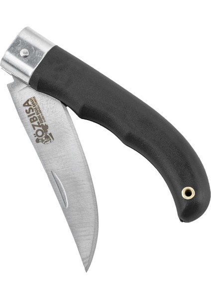 Katlanır Cep Çakısı - Özbısa - El Yapımı - No:2 - Siyah modelleri