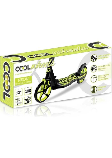 Hsyn Scooter Neon Sarı Akdenizpos Yeni