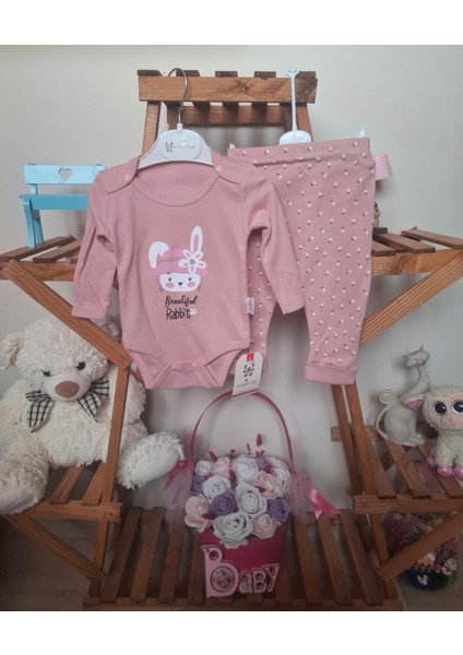 Kız Bebek 2'li Tavşanlı Takım fiyatları