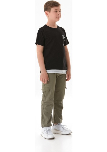 %100 Pamuk x Baskılı Erkek Çocuk Tişört indirimleri