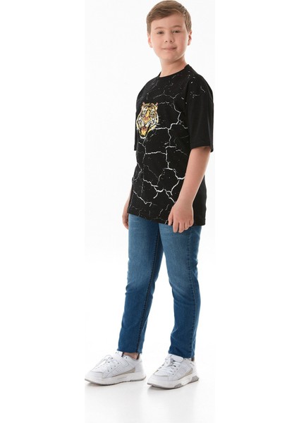 Kaplan Baskılı Erkek Çocuk Tişört fiyatları