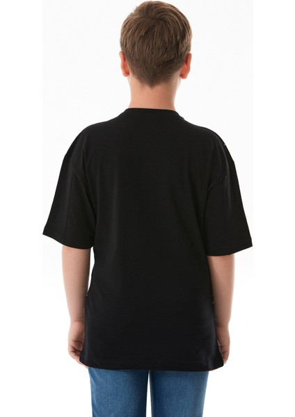 Kaplan Baskılı Erkek Çocuk Tişört fırsatları