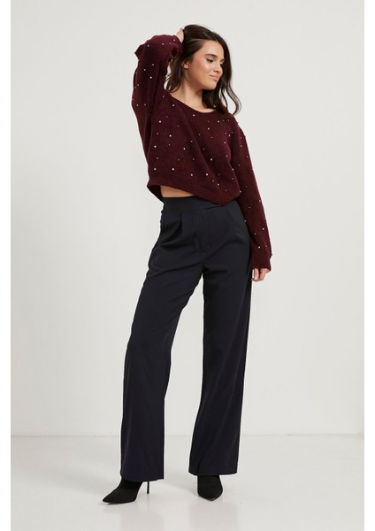 Beli Lastikli Cırt Kapama Palazzo Pantolon fiyatları