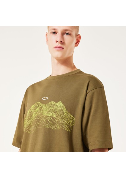 Wired Mtn Scape Erkek Kısa Kollu T-Shirt