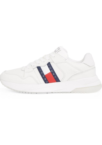 Ekru Erkek Sneaker Tjm Retrocasual Runner