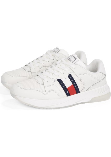Ekru Erkek Sneaker Tjm Retrocasual Runner