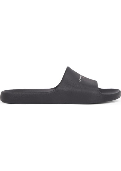 Siyah Erkek Plaj Terliği Tjm Basıc Sandal