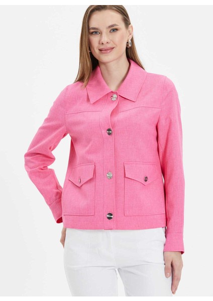Standart Pembe Kadın Ceket 25YSL1459 fiyatları