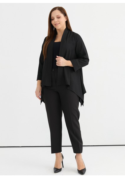 Normal Siyah Kadın Ceket 25YSL1482-BB