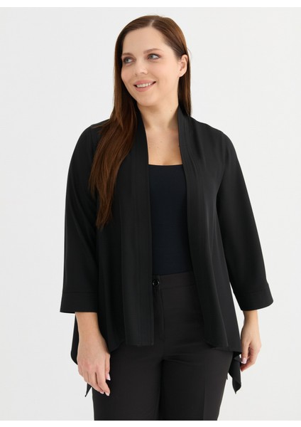 Normal Siyah Kadın Ceket 25YSL1482-BB