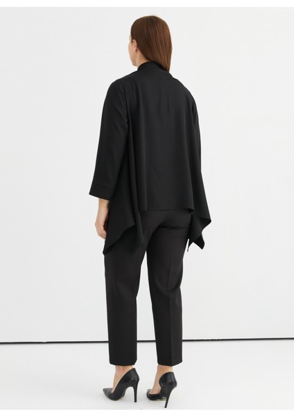 Normal Siyah Kadın Ceket 25YSL1482-BB