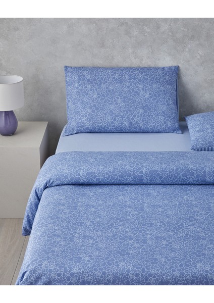 Mosaic Blossom Kolay Ütülenir Çift Kişilik Nevresim Takımı 200X220 cm Mor modelleri