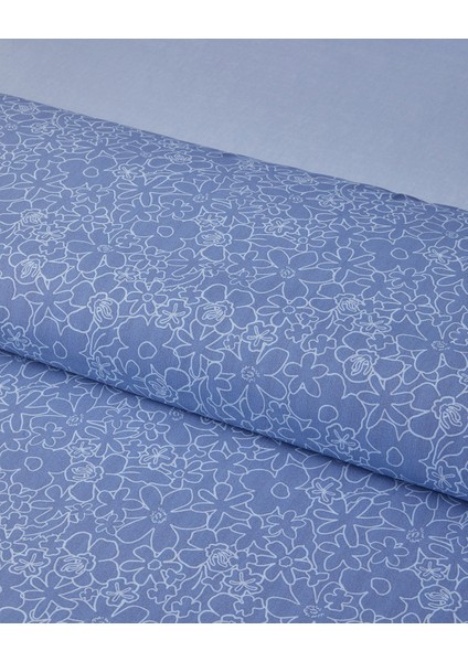 Mosaic Blossom Kolay Ütülenir Çift Kişilik Nevresim Takımı 200X220 cm Mor fırsatları